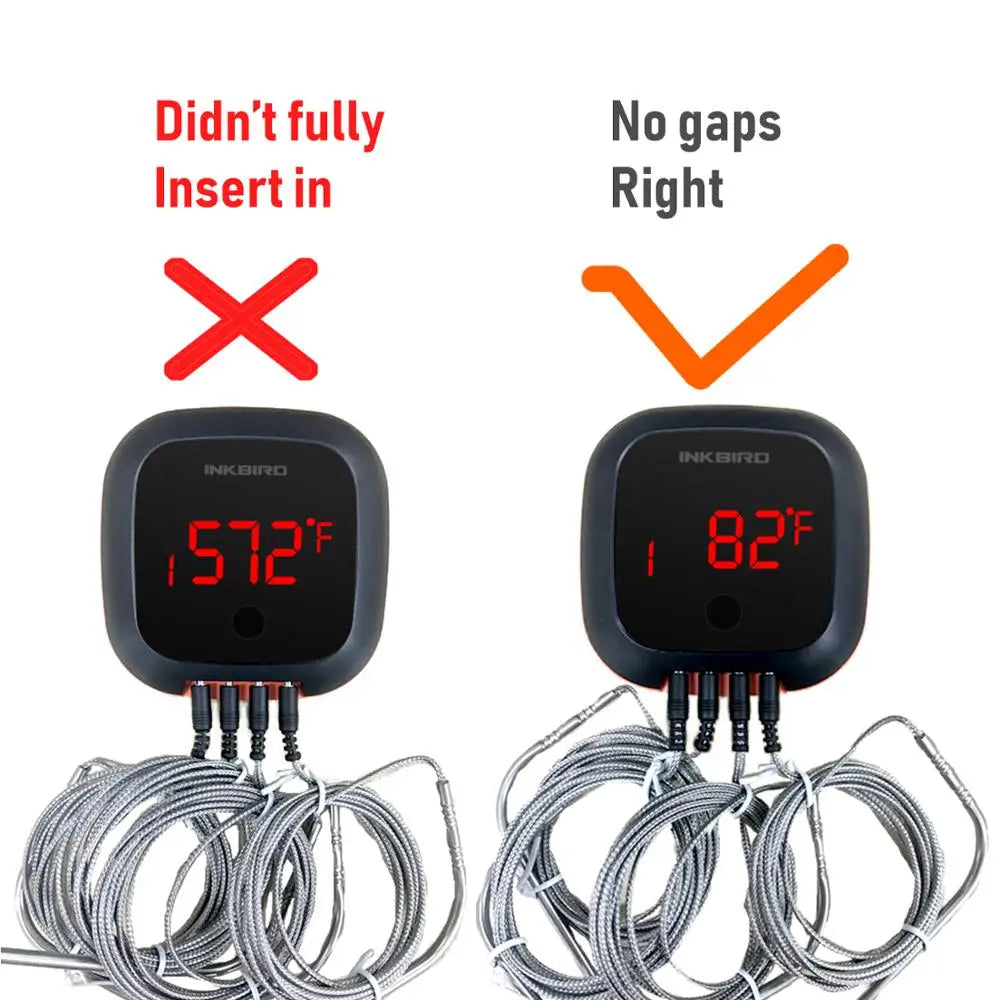 INKBIRD IBT-4XS Bluetooth Meat Thermometer — 4 Probes