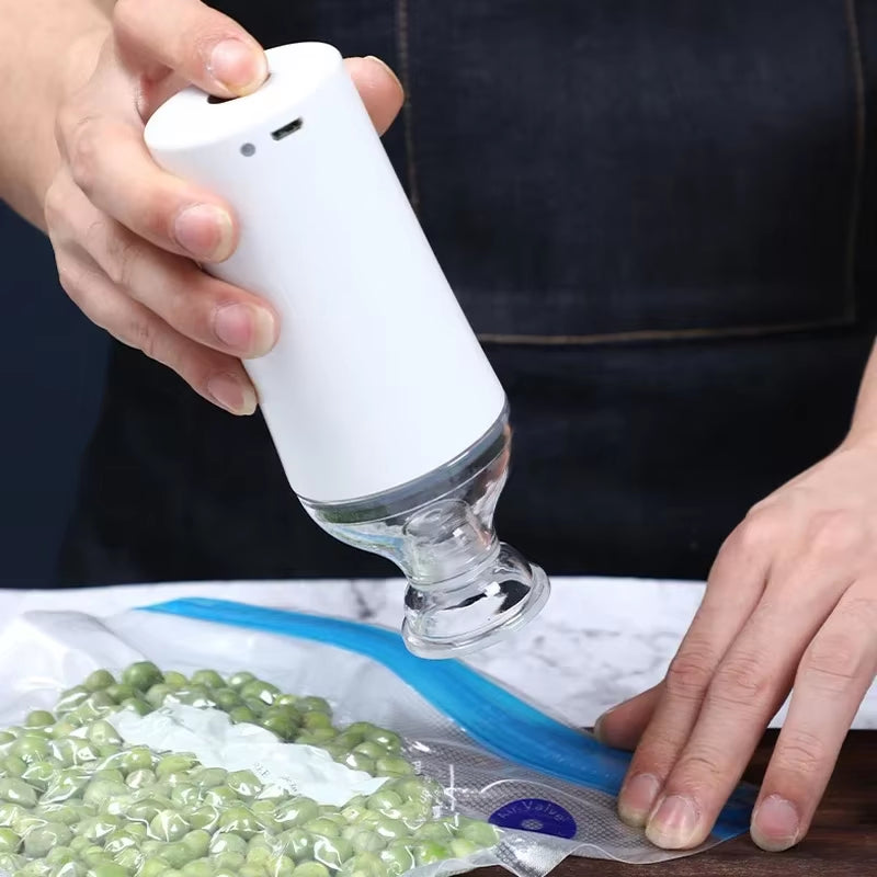 Vacuum Seal Food Storage Bags Set with Electric Pump