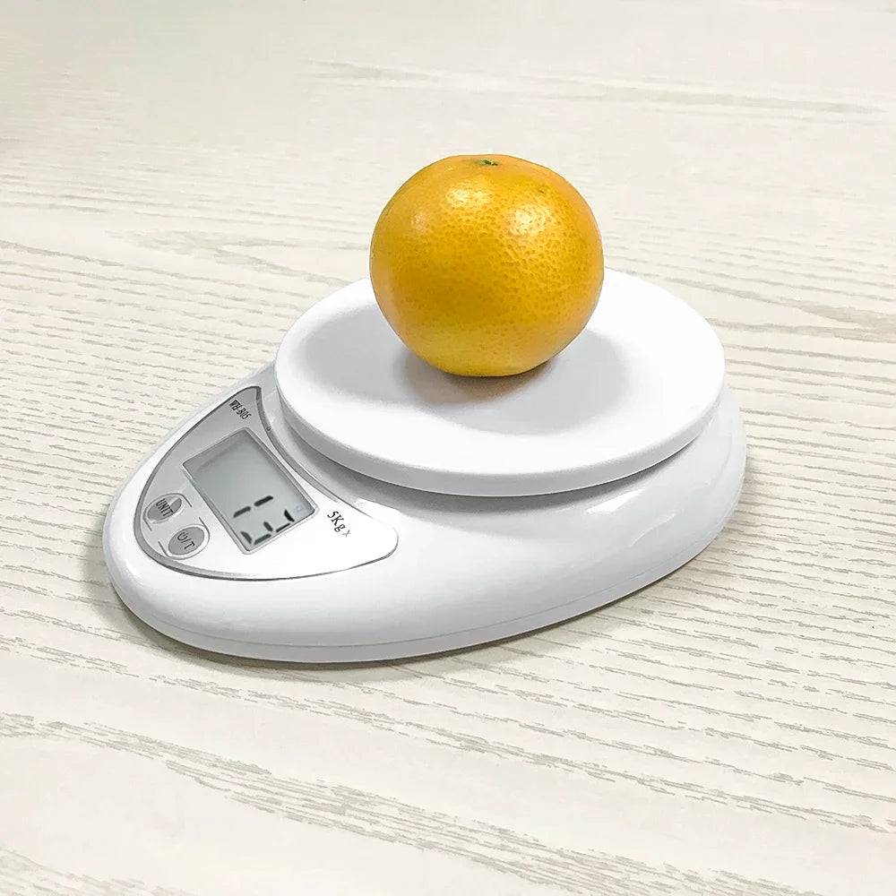 Digital Kitchen Scale 5KG — Precise LCD Display